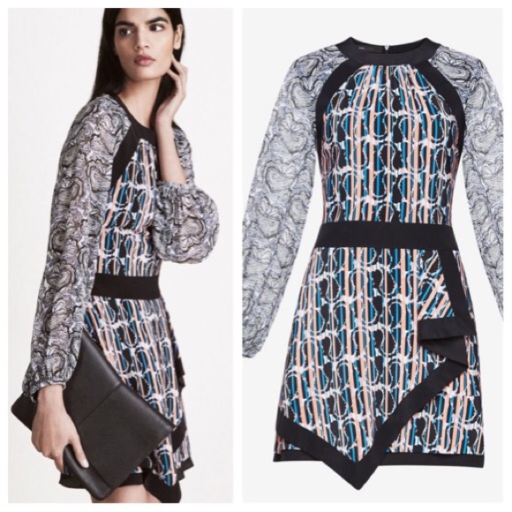 BCBGMaxAzria Tallulah Paisley Printed Dress - Picture 2 of 5